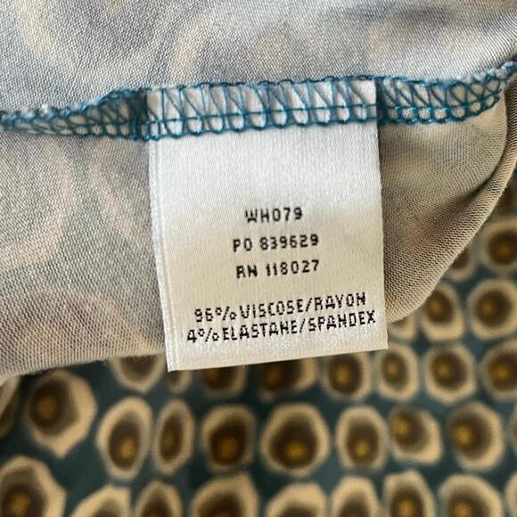 Boden Blue Wrap Style Dress Size 12R - Picture 7 of 8